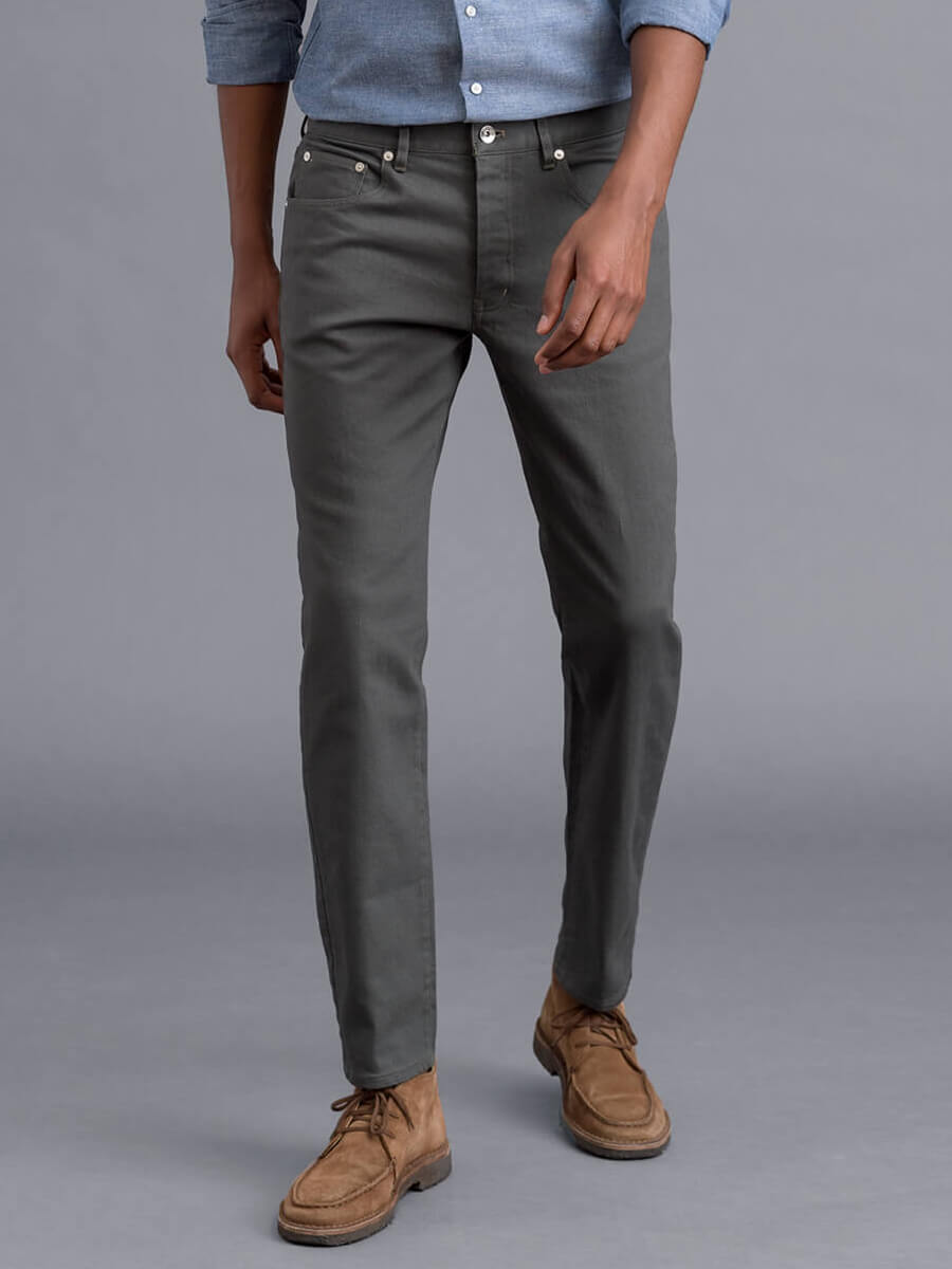 Custom 5-Pocket Pants, Jeans | Create your Custom Size - Proper Cloth