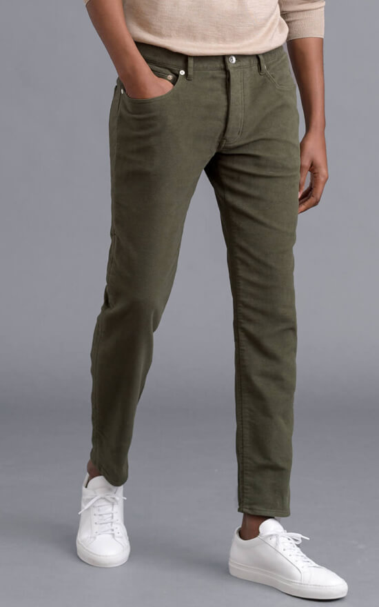 Mens Pants Custom Made - Slim Fit Dress Pants - Design Your Own Pants