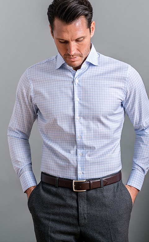 How should a thin man with narrow shoulders go about buying dress shirts? -  Quora