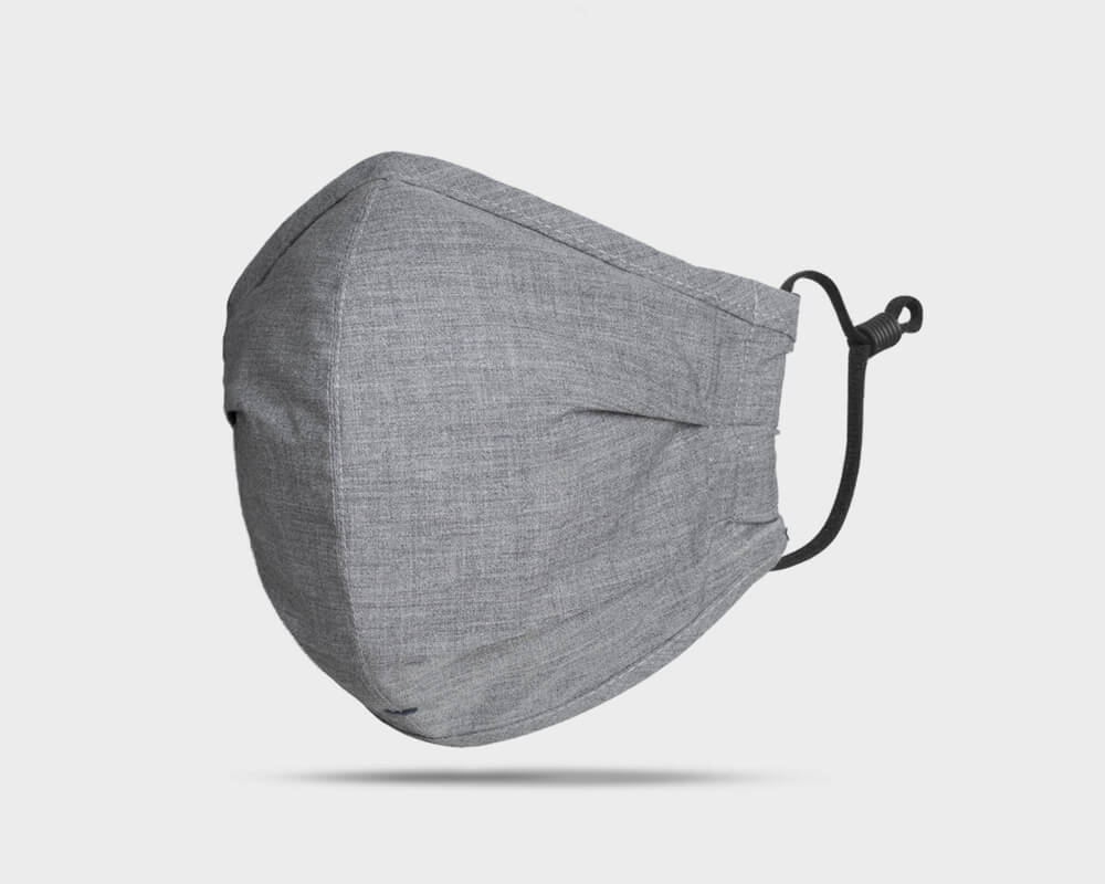 Grey Melange Everyday Face Mask