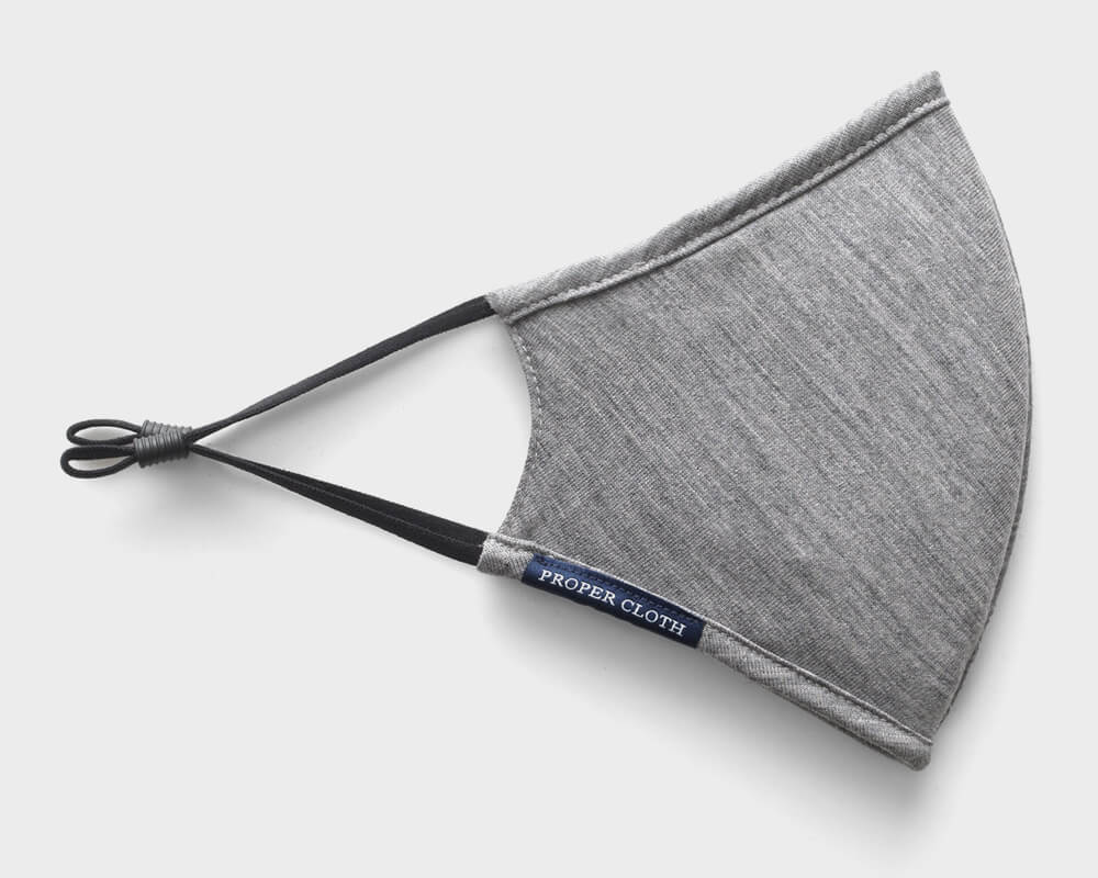 Grey Melange Everyday Face Mask