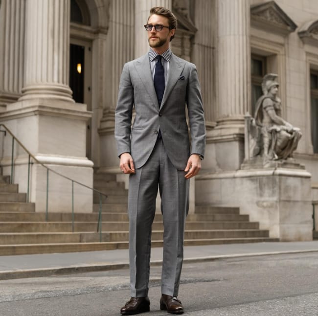 @benbrewster wearing Proper Cloth