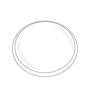 Brown Horn Snap Buttons Diagram