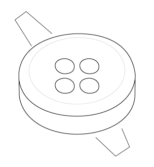 Grey Horn Buttons Diagram