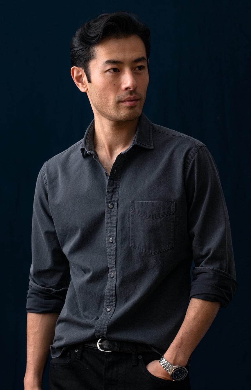 Custom Indigo Shirts