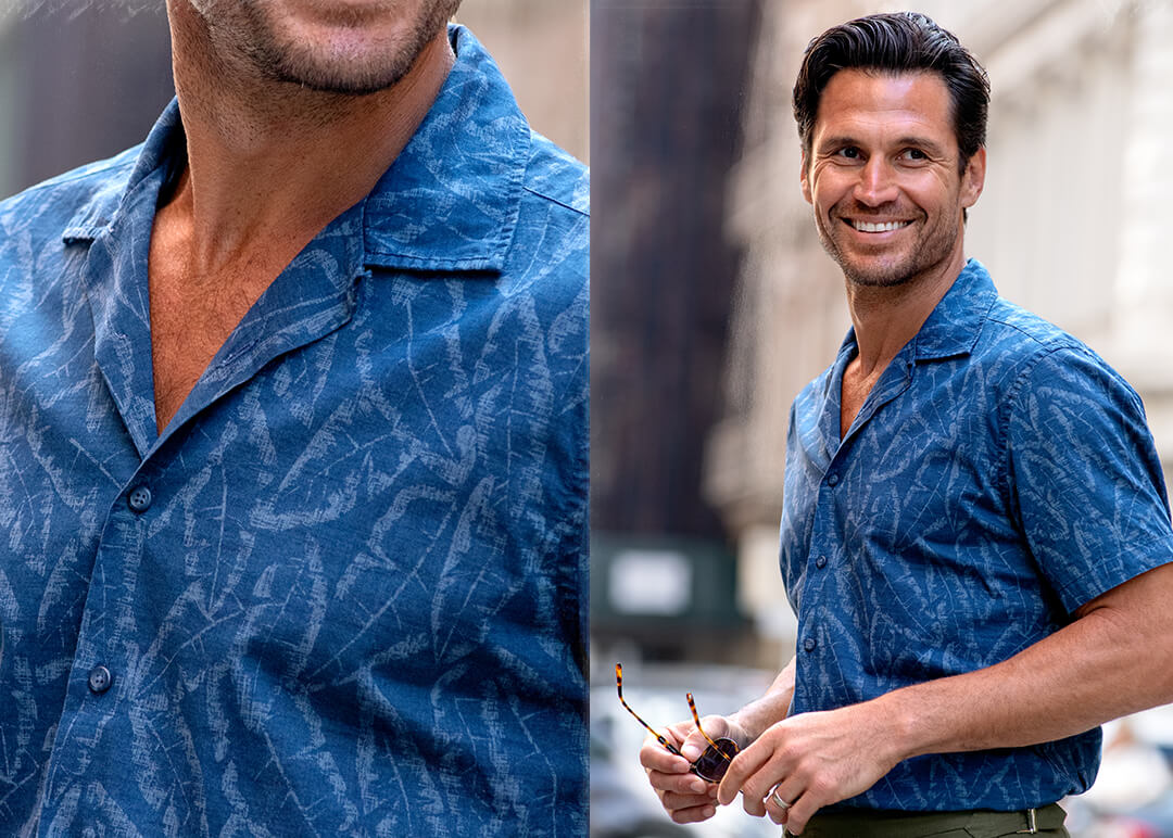 Custom Indigo Shirts