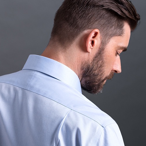 Non-Iron White Dobby Shirts by Proper Cloth