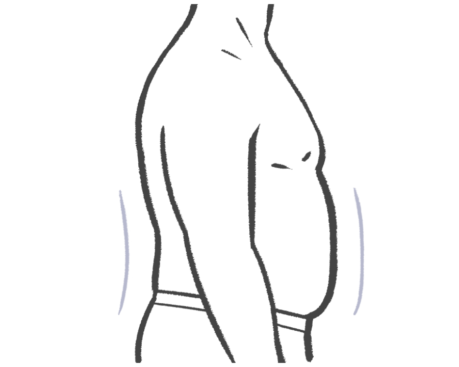 Large midsection