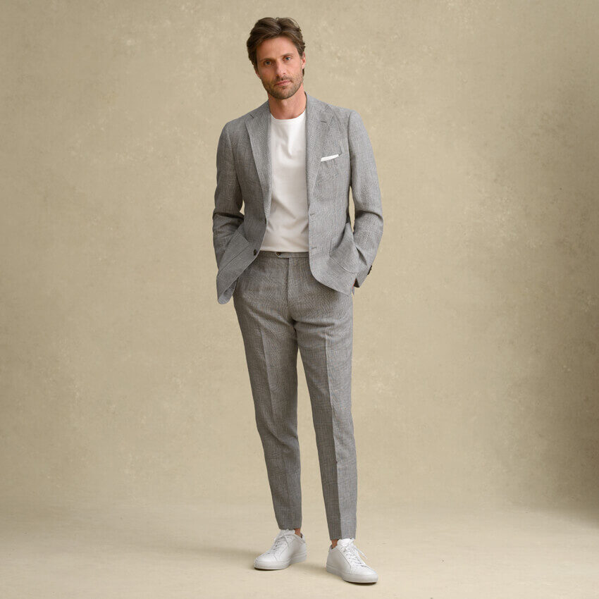 Look: The Linen and Wool Suit