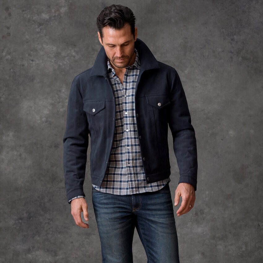 Look: The Classic Plaid Flannel Zoomed