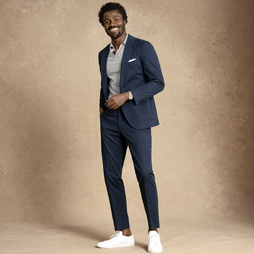 Look: The Supima Cotton Suit