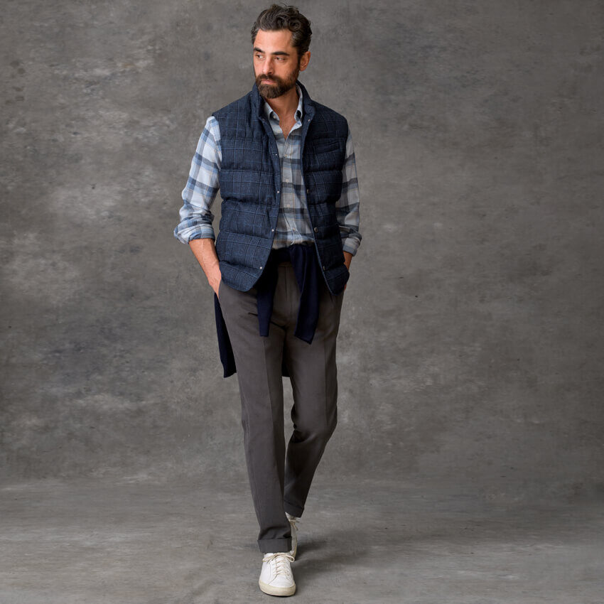 Look: Plaid on Plaid