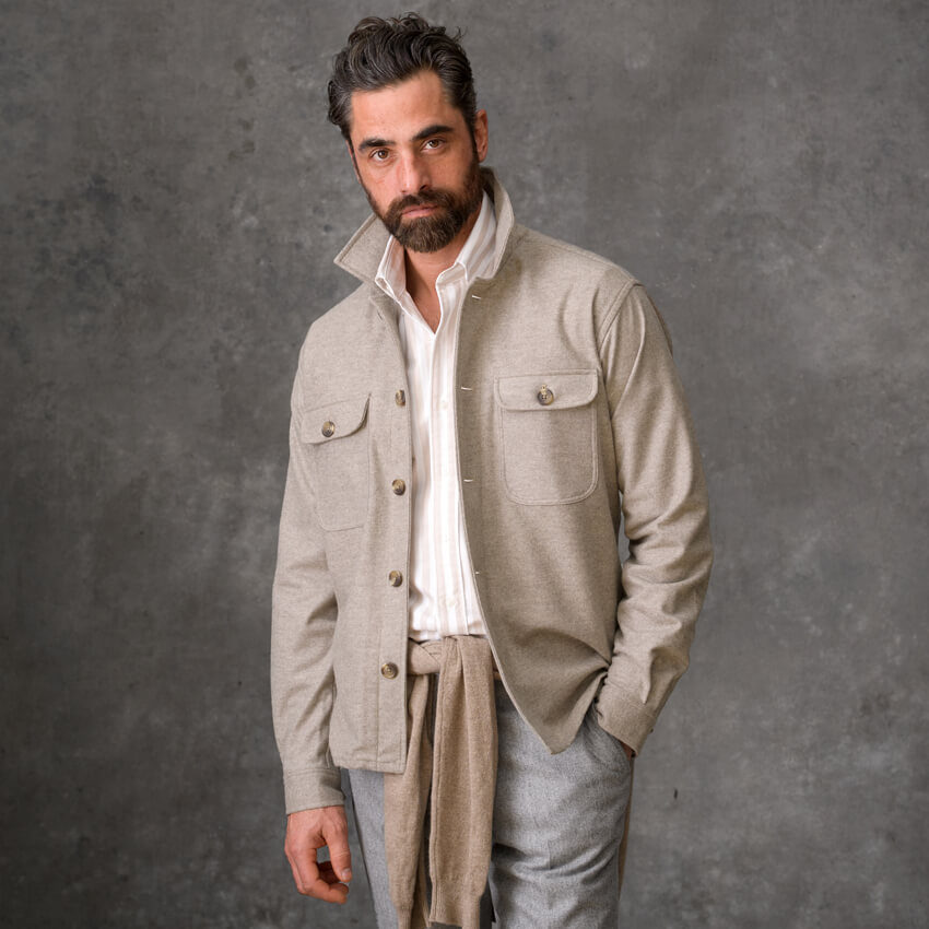 Look: The Elevated Overshirt Zoomed