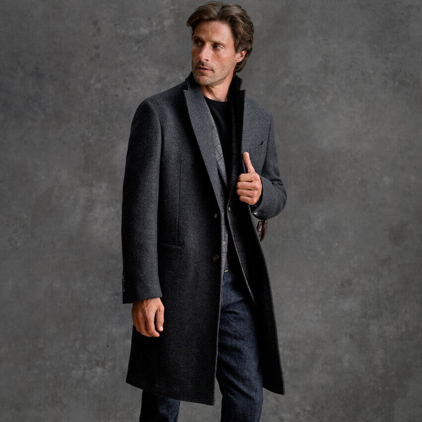 Look: The Unstructured Overcoat Zoomed