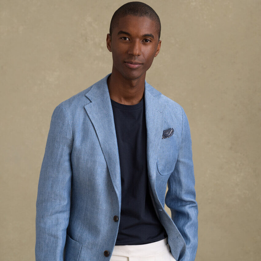 Look: The White Trouser Zoomed