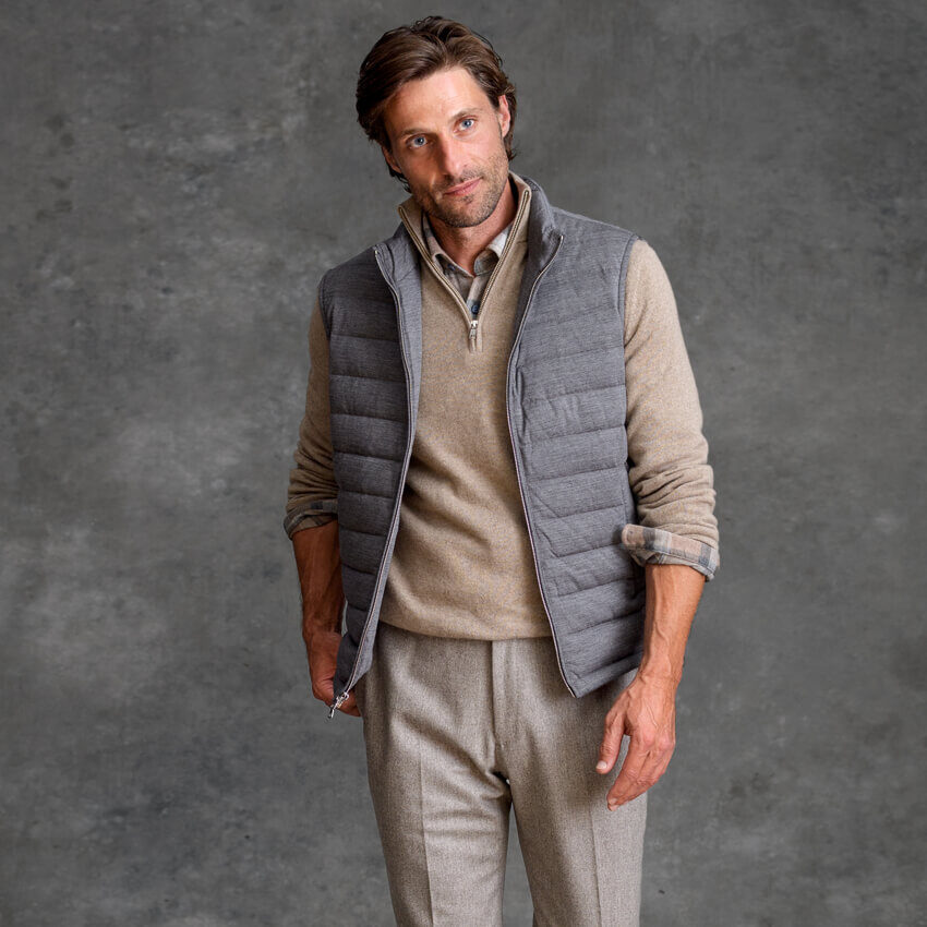 Look: The Zip Vest Zoomed
