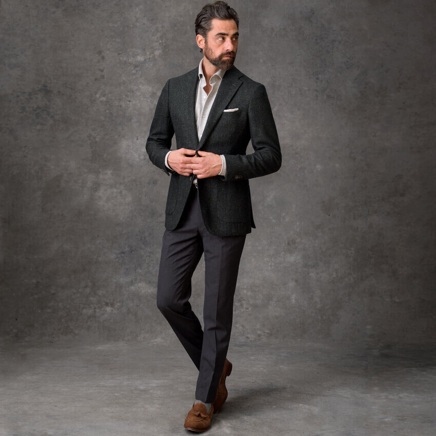 Look: The Silk and Cashmere Jacket