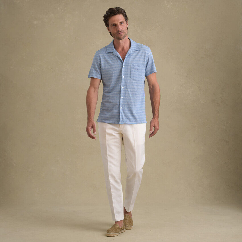 Look: The Knit Camp Shirt