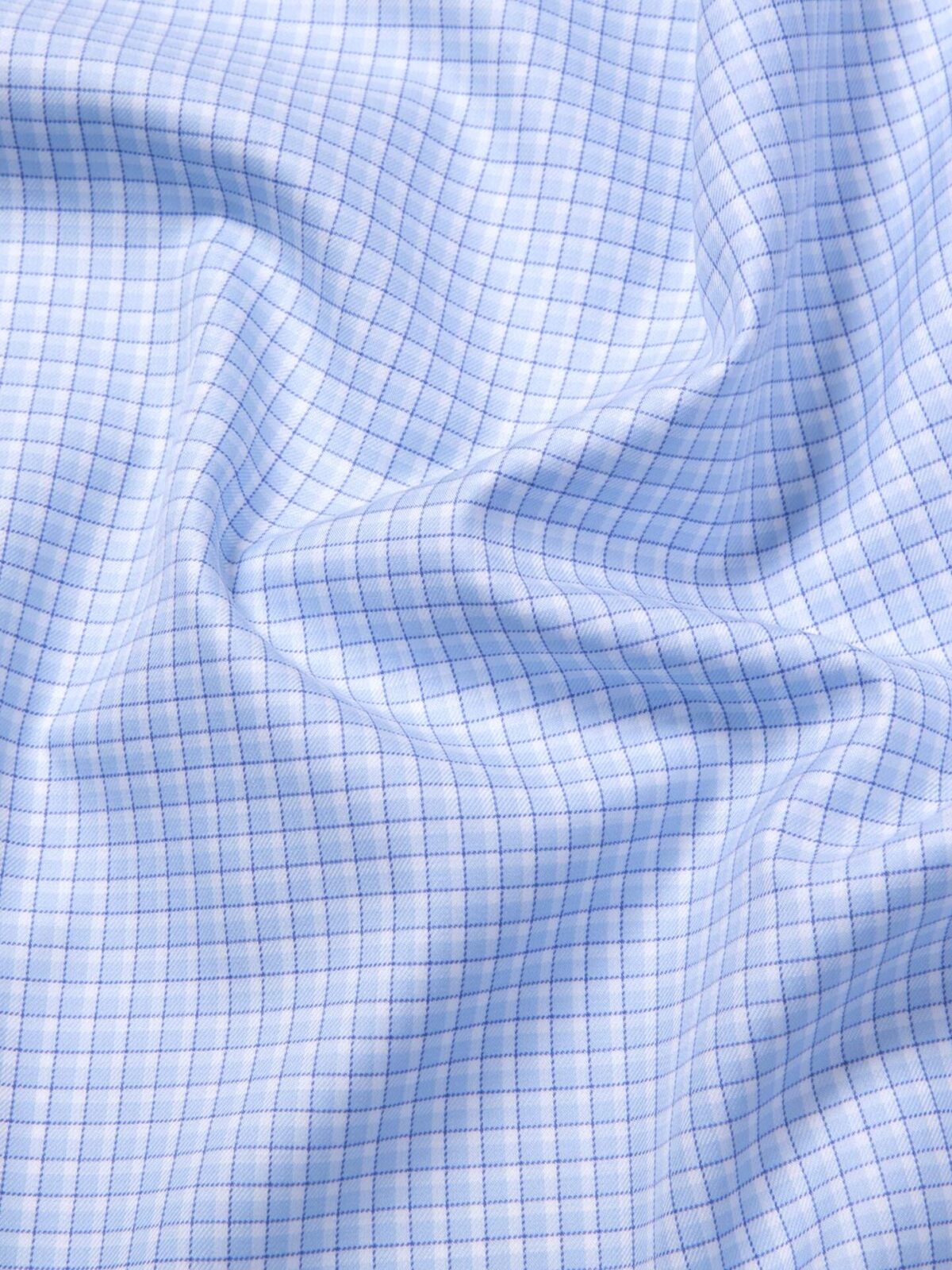 Shadow Check Cloth Greenwich Light Blue Shadow Check Shirts by Proper Cloth