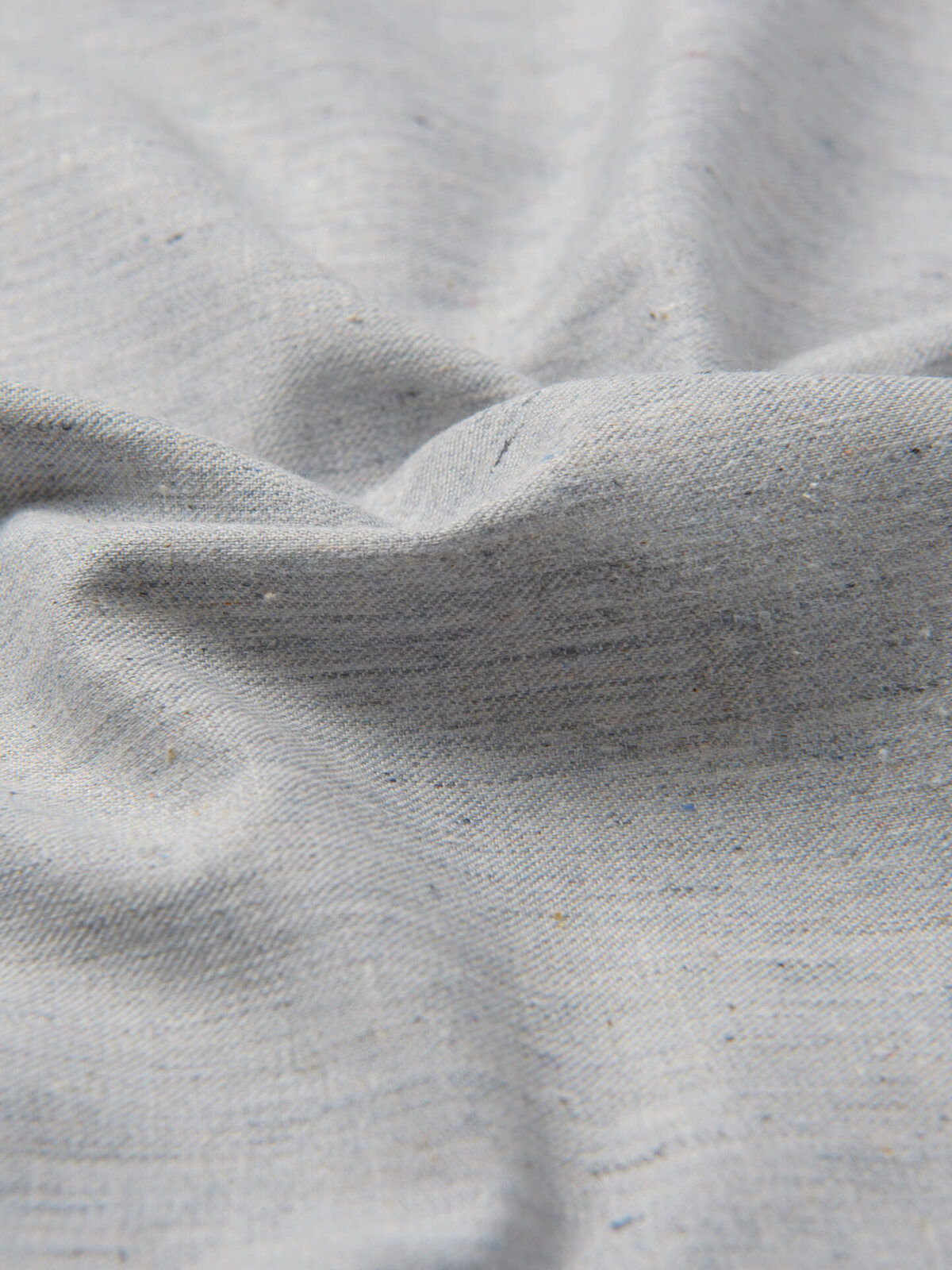 Organic and recycled cotton twill