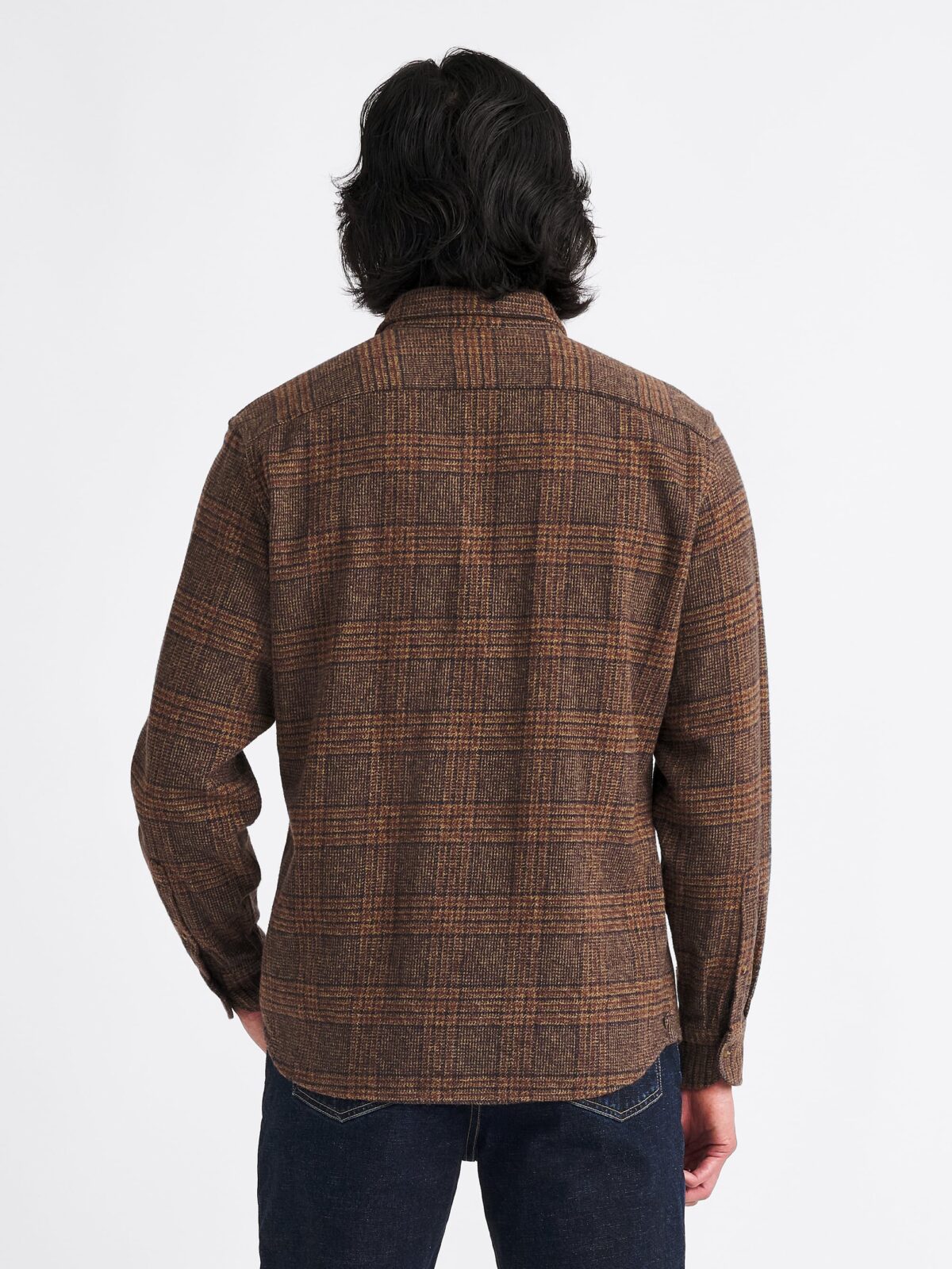 The Japanese Low Twist Shirt in Hickory Glen Plaid