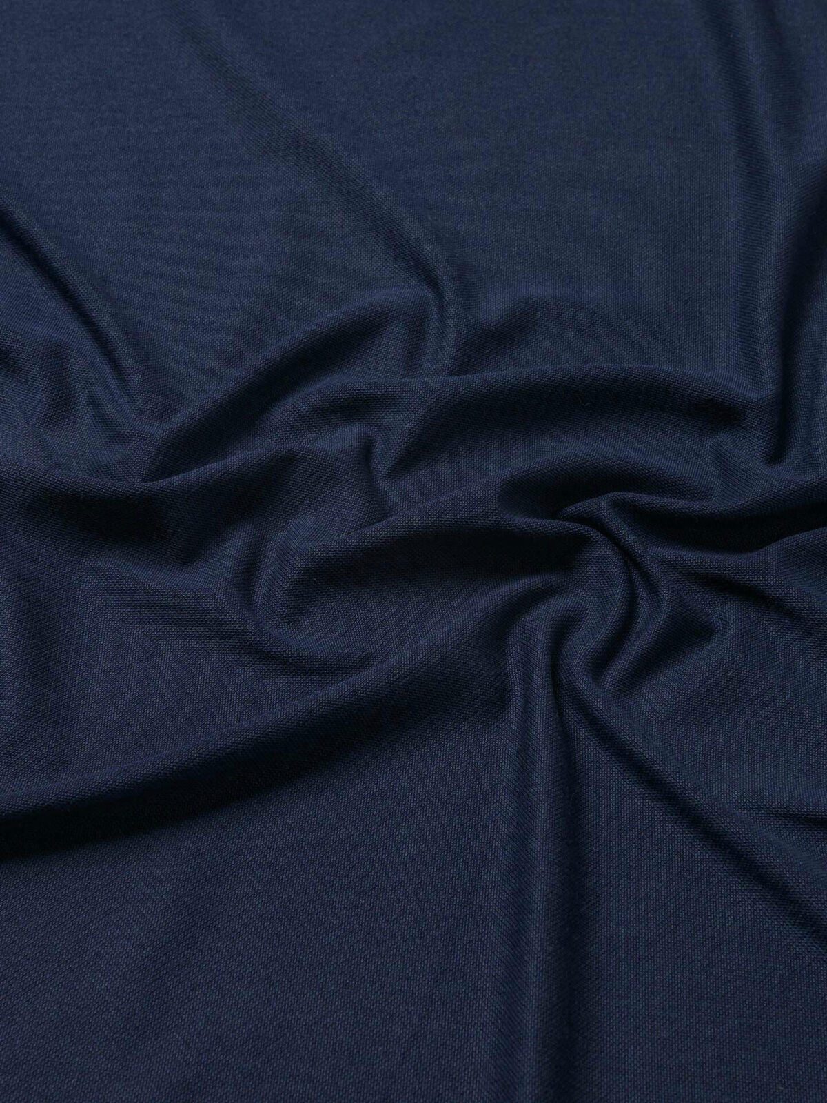 Carmel Navy Cotton and Tencel Pique Shirts by Proper Cloth