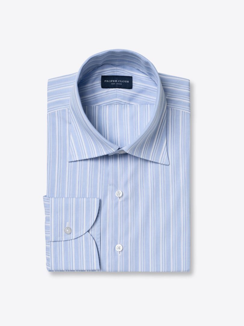 Canclini Light Blue Multi Stripe 