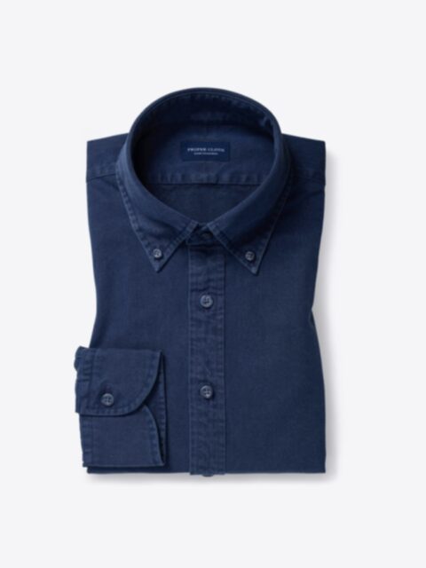 Shop Albiate Washed Dark Slate Blue Denim
