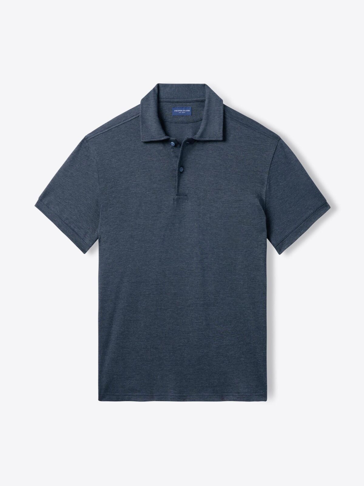 Geometric G cotton piquet polo shirt in light blue