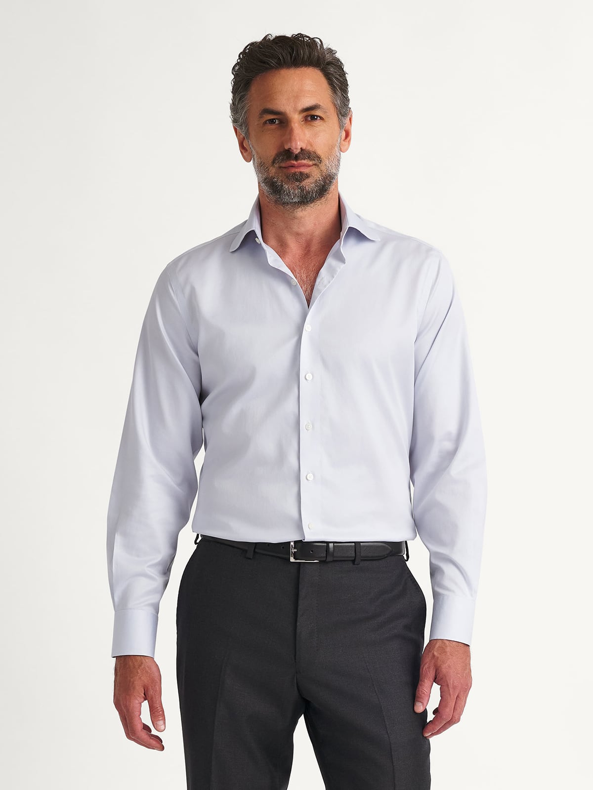 no iron dress shirts Non-Iron Cotton Pinpoint Solid Button Down Collar Short Sleeve Shirt dress clothes DECK NO IRON SHIRT