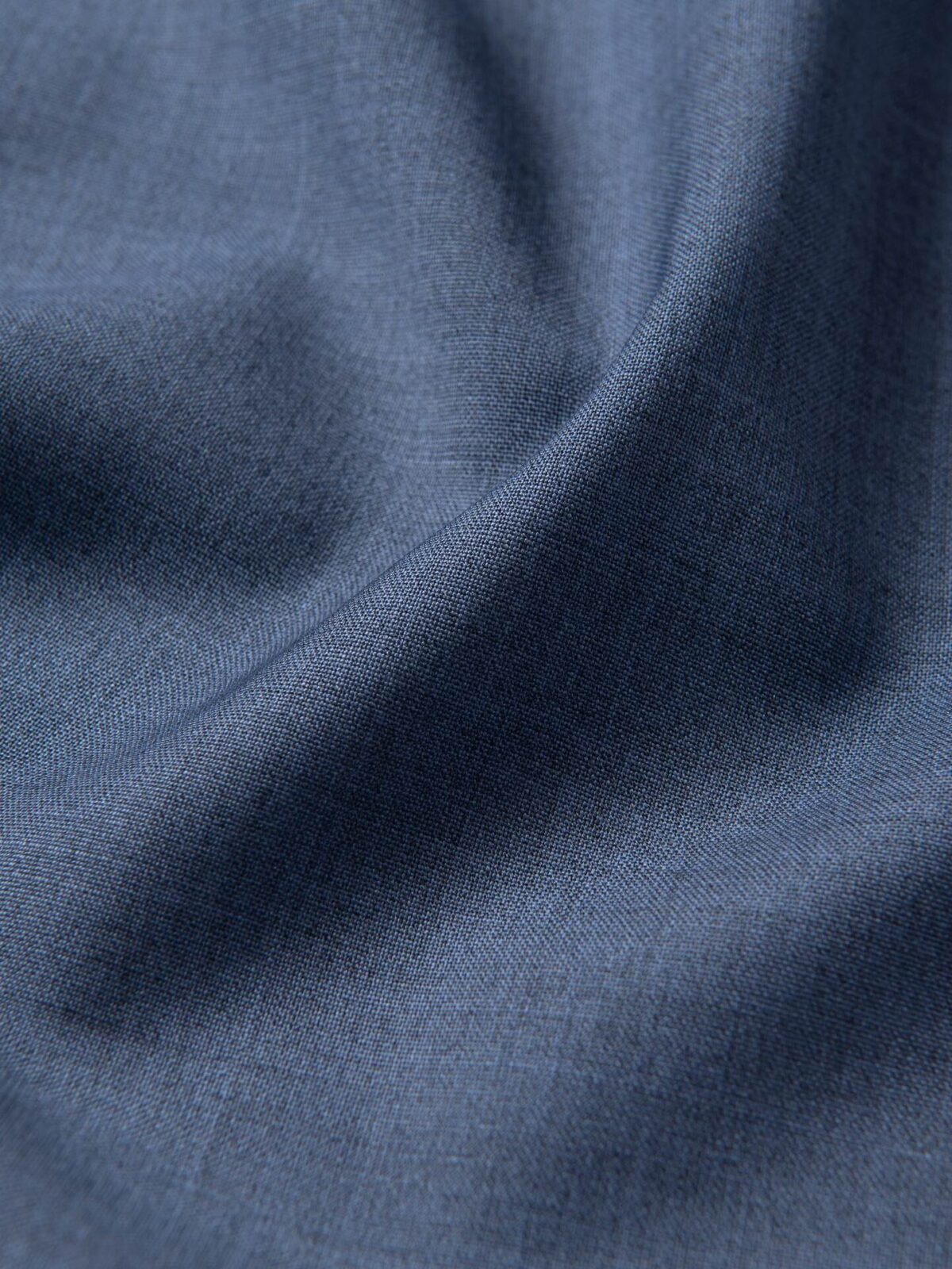 Reda Light Slate Melange Merino Wool Shirts by Proper Cloth