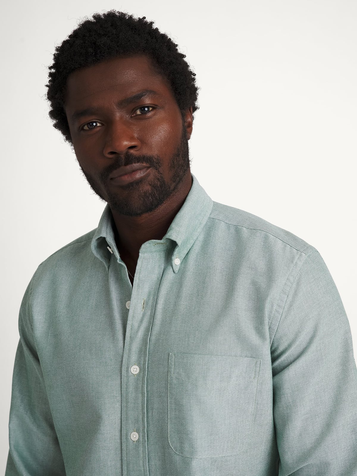 moss dress shirt Tailored Fit White Pleated Dress Shirt