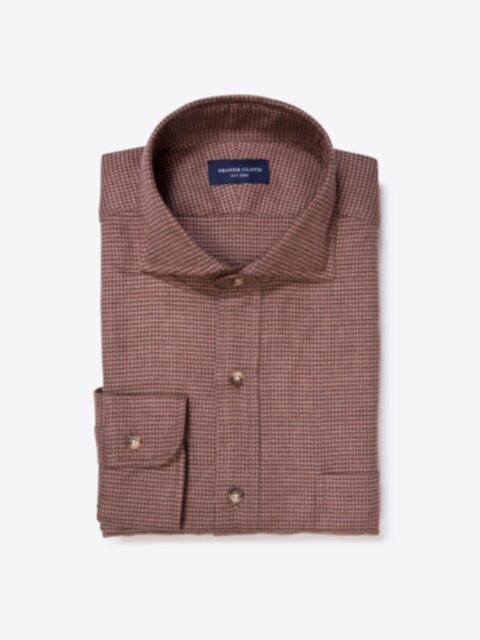Shop Canclini Cedar Houndstooth Beacon Flannel
