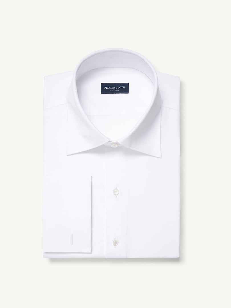 The Plain Front Tuxedo Shirt Product
