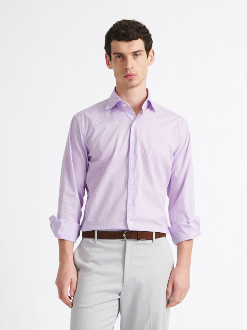 Irving Lavender Mini Gingham Thumb Detail