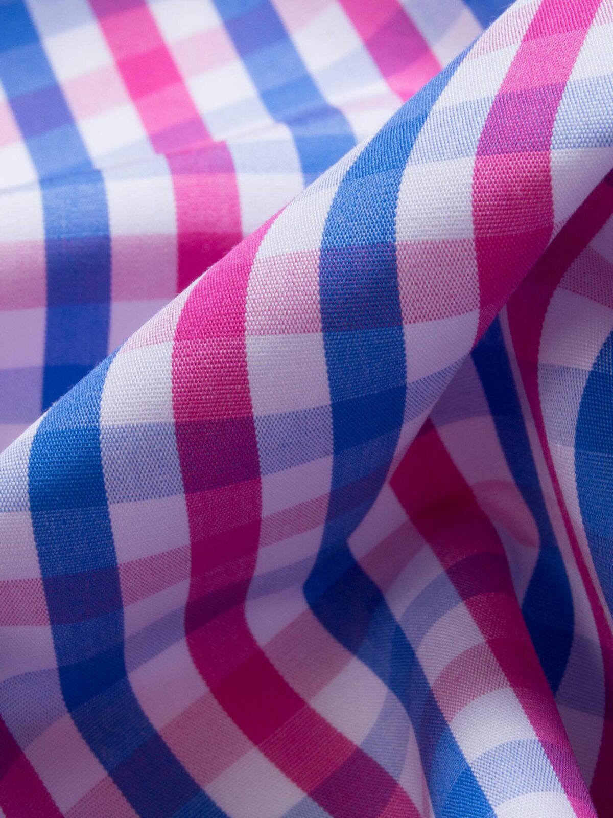 Pink and Blue Gingham Shirts by Proper Cloth