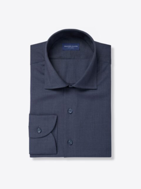 Thomas Mason Pink End-on-End Tailor Made Shirt Shirt by Proper Cloth