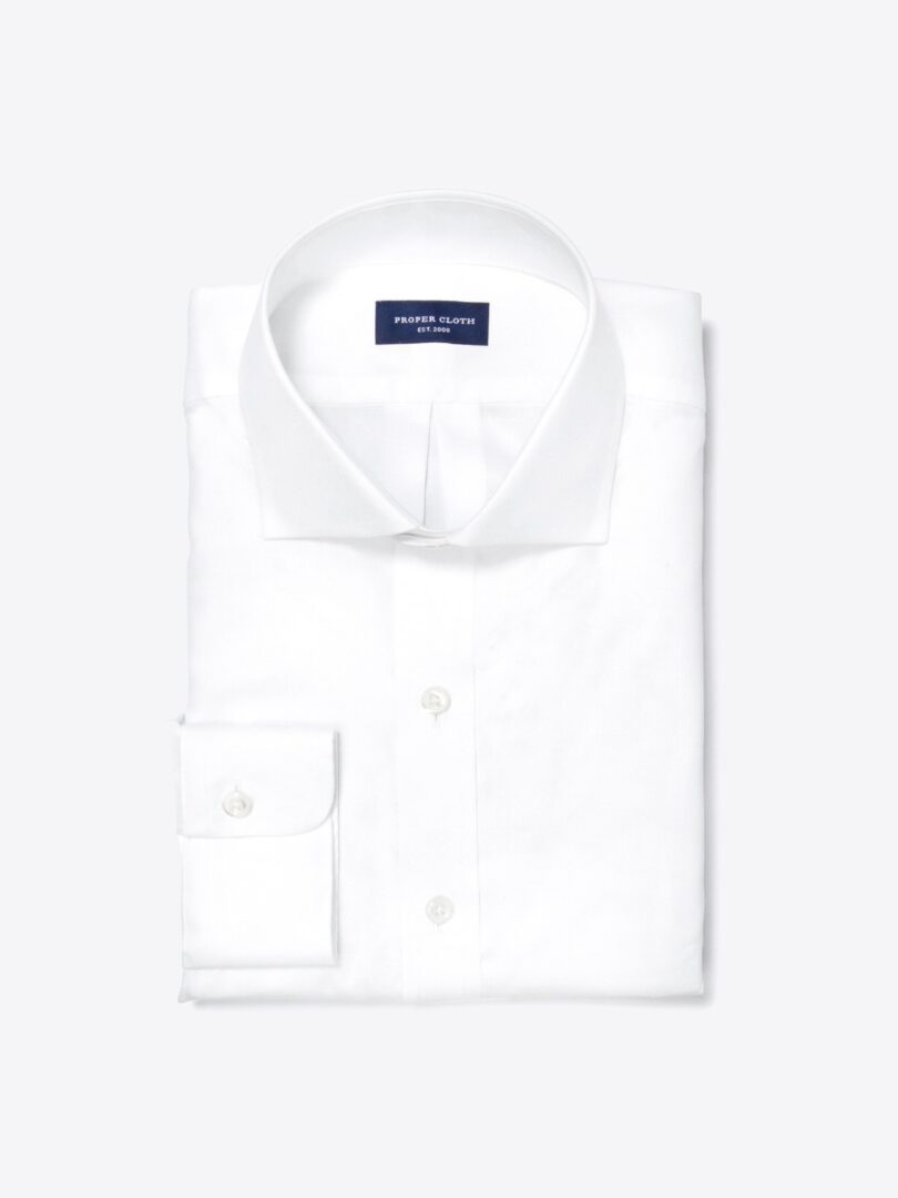 Mercer White Royal Oxford Men's Dress Shirt 