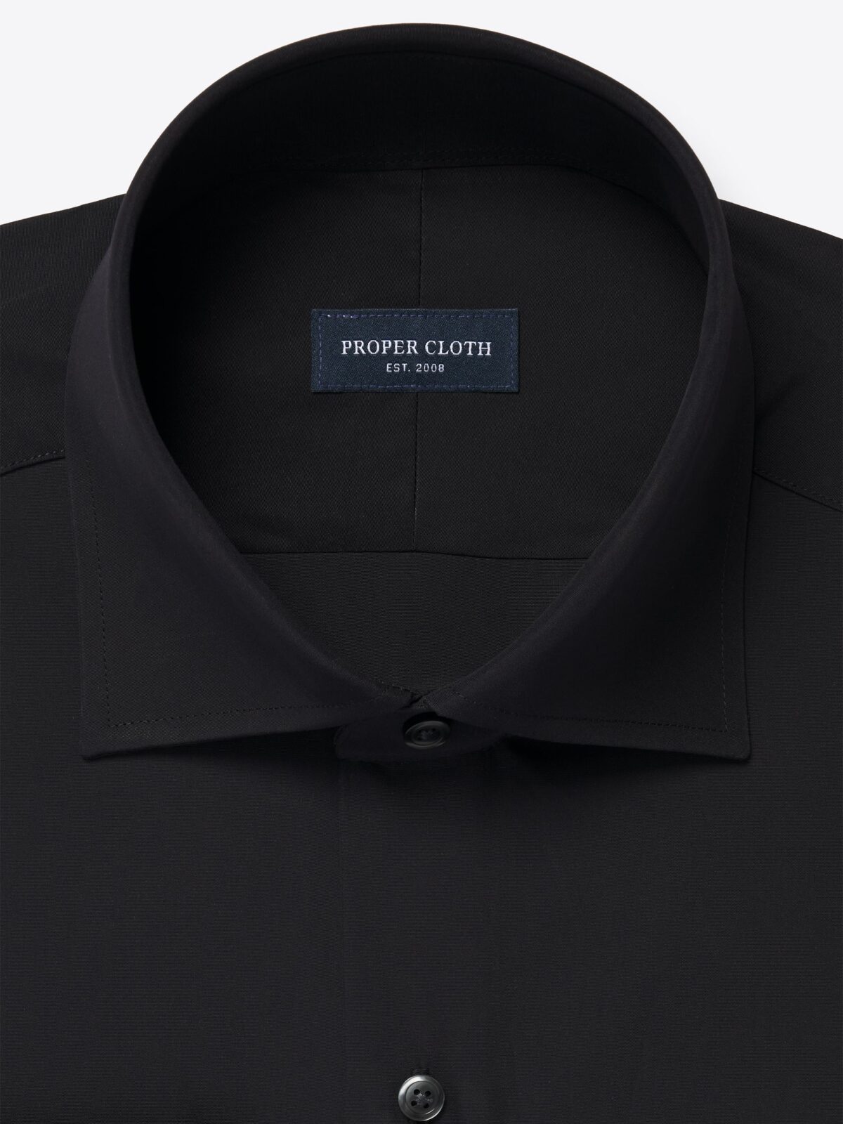 green emerald velvet dress Men's Black Silk Shirt main image 1