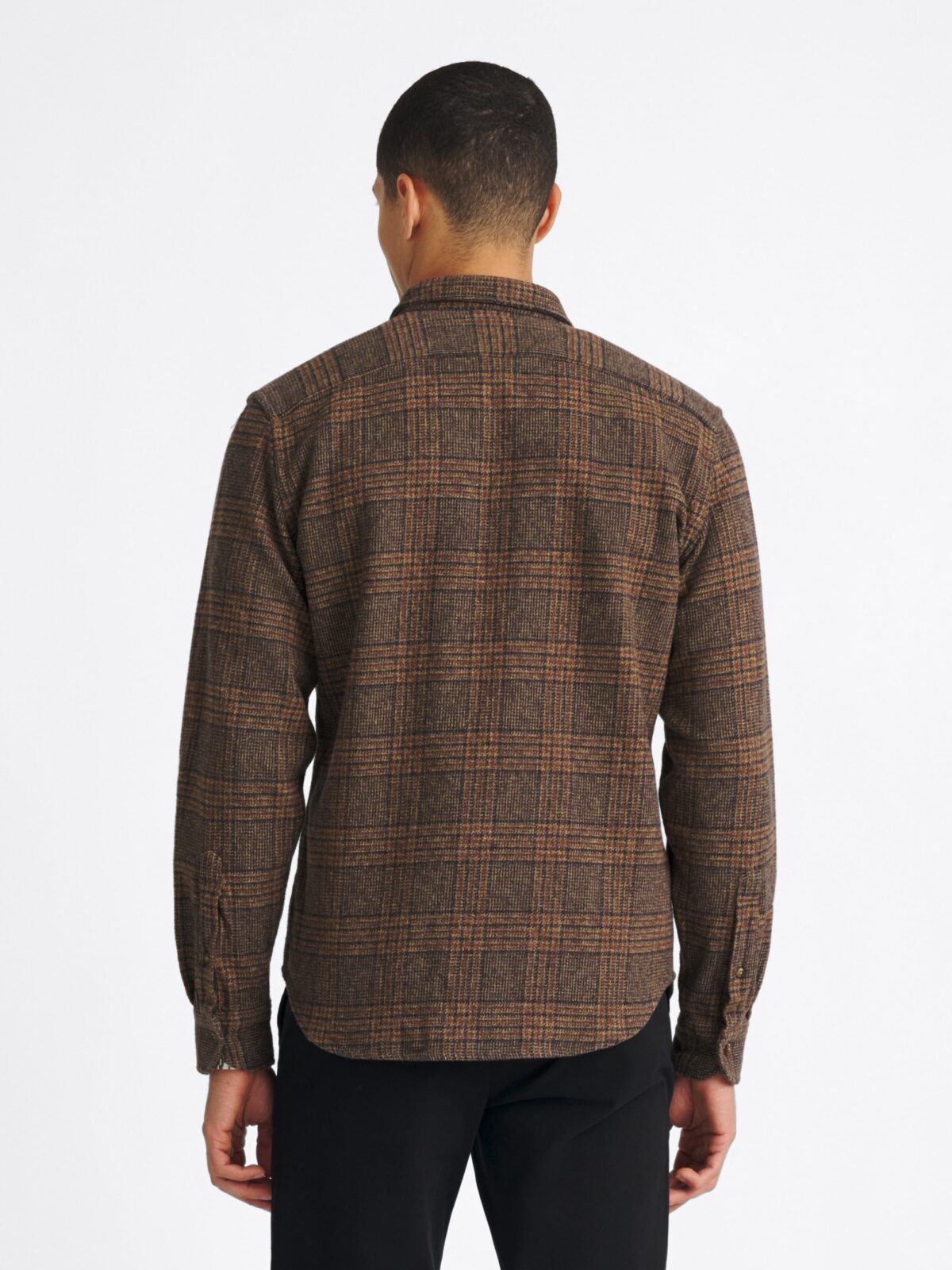 The Japanese Low Twist Shirt in Hickory Glen Plaid