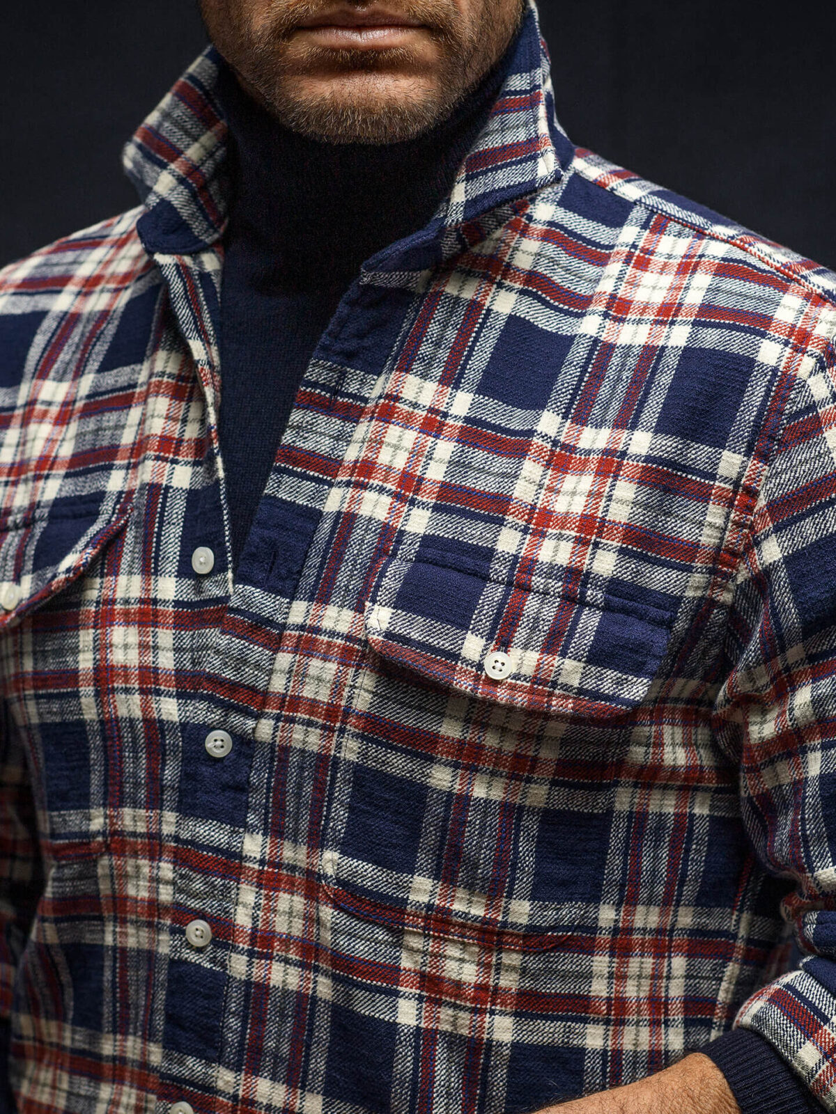 Vintage Ralph Lauren Polo Country Plaid Shirt Jacket Size M(Fits like L)