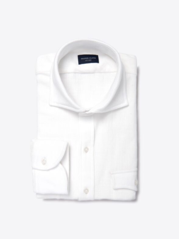 Japanese White Casual Heavy Twill