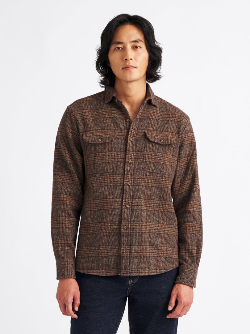 Japanese Hickory Low Twist Glen Plaid Thumb Detail