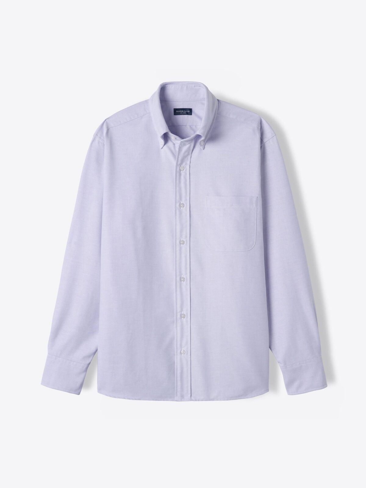 American Pima Lavender Oxford Cloth Shirt by Proper Cloth