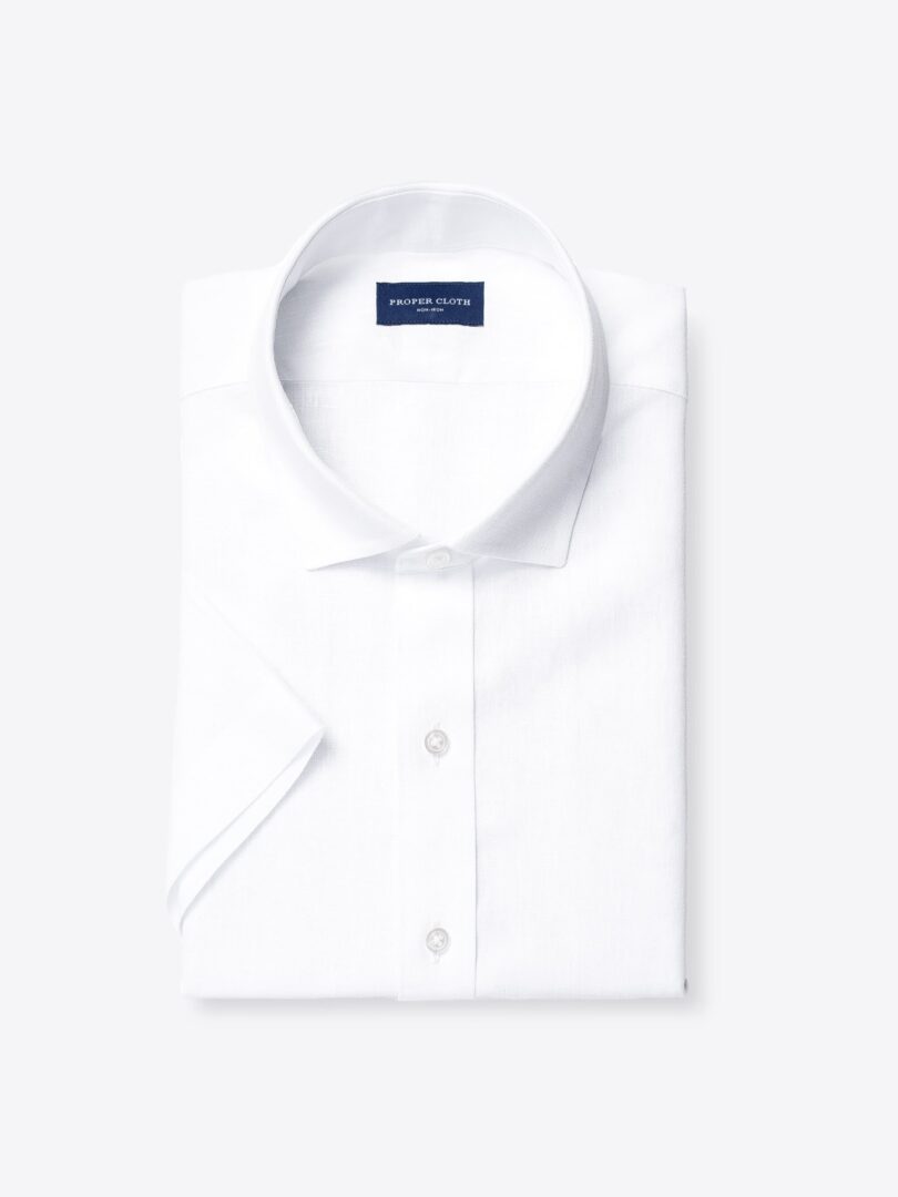 Easy Care White Linen 