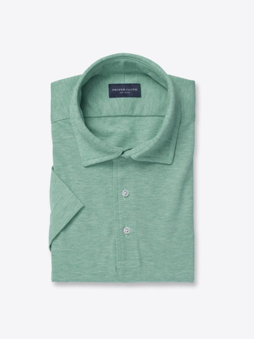 Ventura Kelly Green Knit Pique 