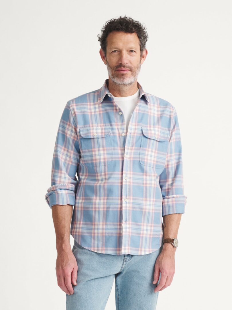 Slate Sky and Rose California Plaid Thumb Detail