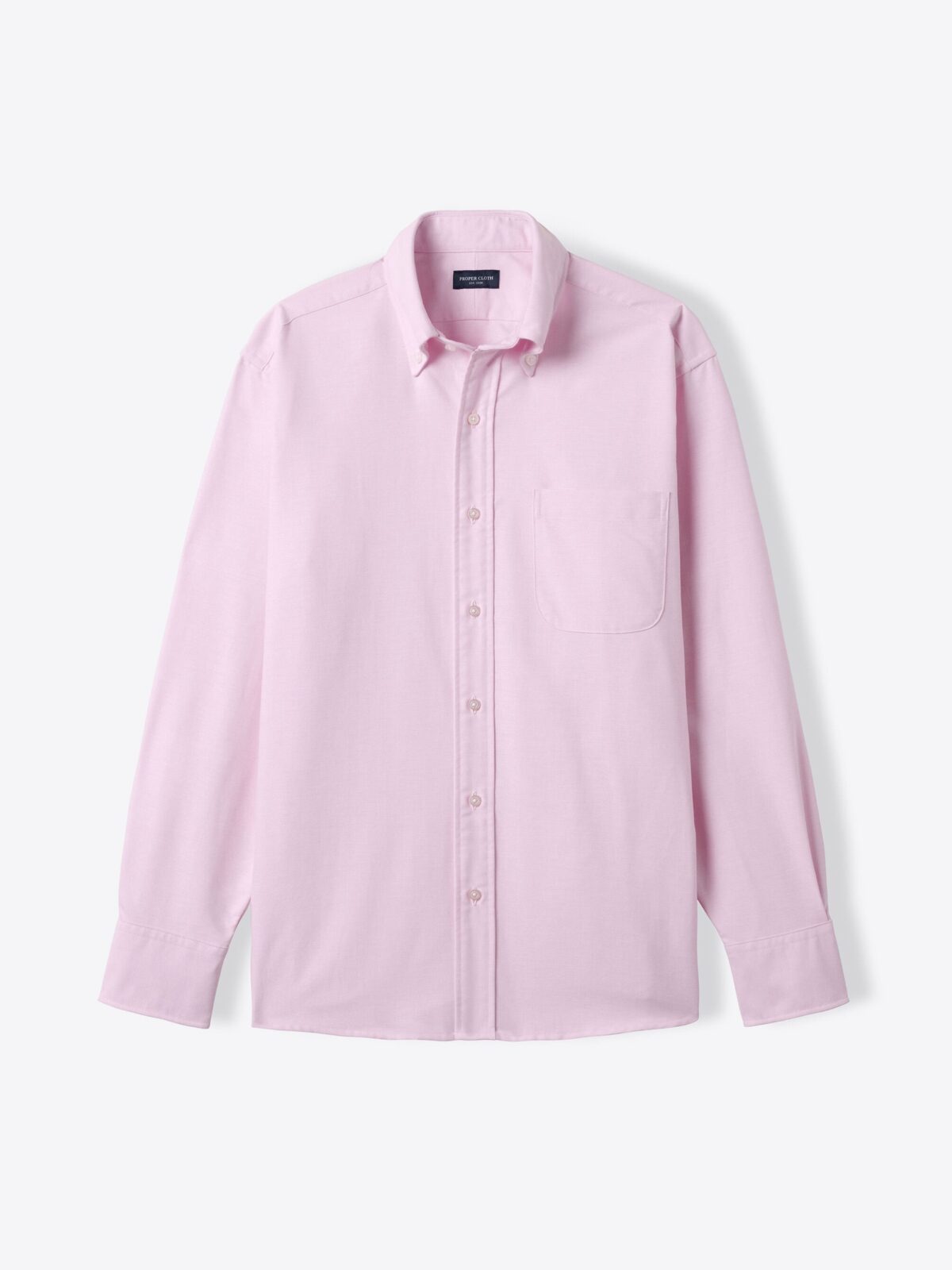 American Pima Pink Oxford Cloth Button Down Shirt