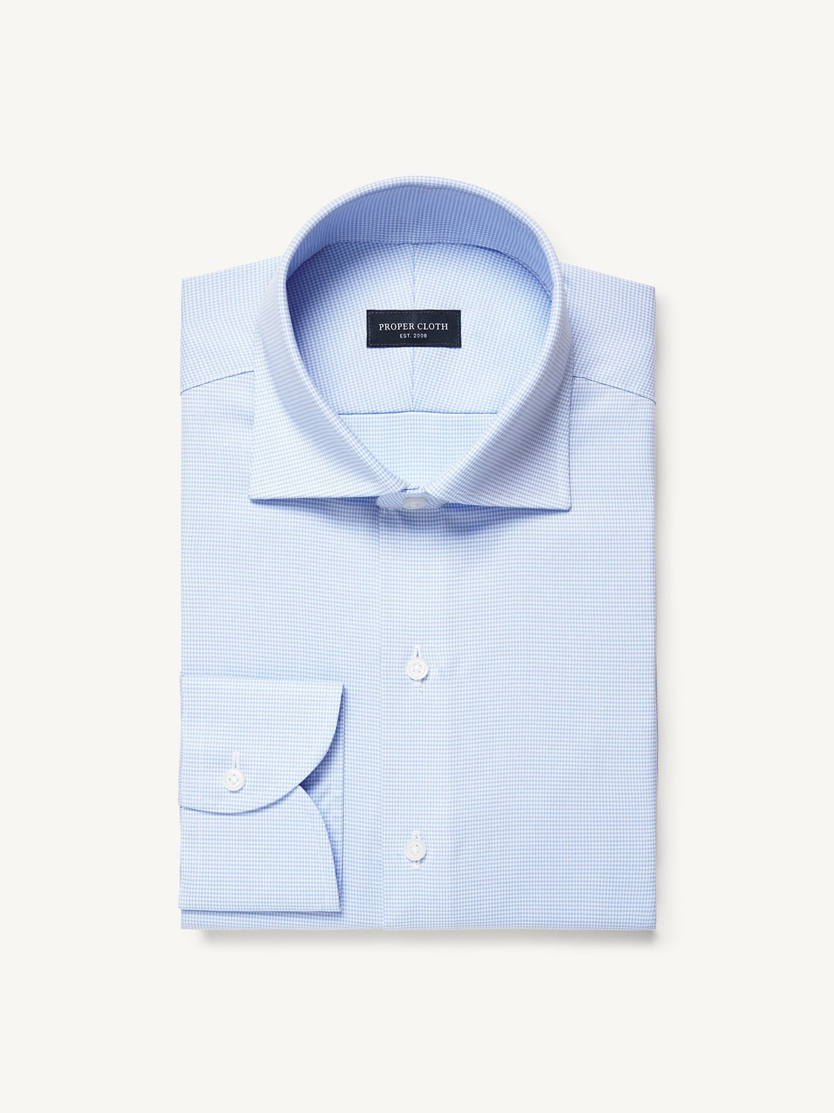 mens light blue dress shirt Mizzen + Main Leeward Your go Proper Cloth Men's Mayfair Wrinkle-Resistant
