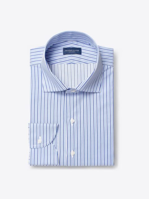 Shop Charles Light Blue and Royal Multi Stripe
